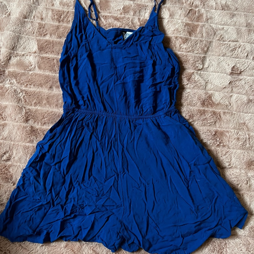 Royal Blue Romper